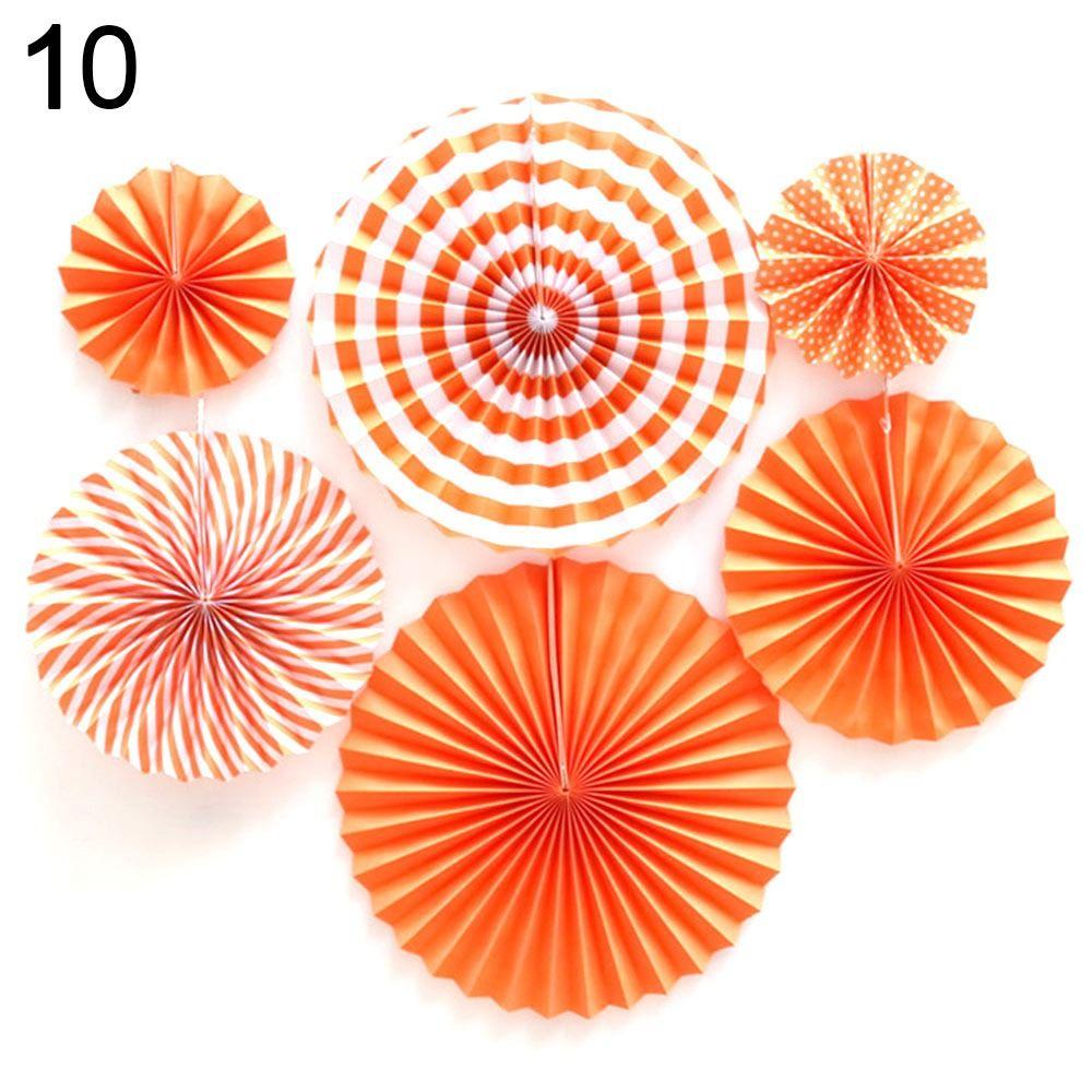 Party Decor Birthday Decor Supplies Tissue Paper Flower Paper Crafts Wedding Fans Paper Fan Flowers