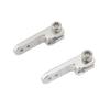 1pc 4mm/4.76mm Hole CNC Clamp Zenoah Type Servo  Metal Arm for Carburetor Throttle Lever RC Methanol