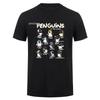 Penguin Penguins Animals of The World Penguin Lovers T Shirt Summer Funny Unisex Tshirt Unisex Clothing HJ020