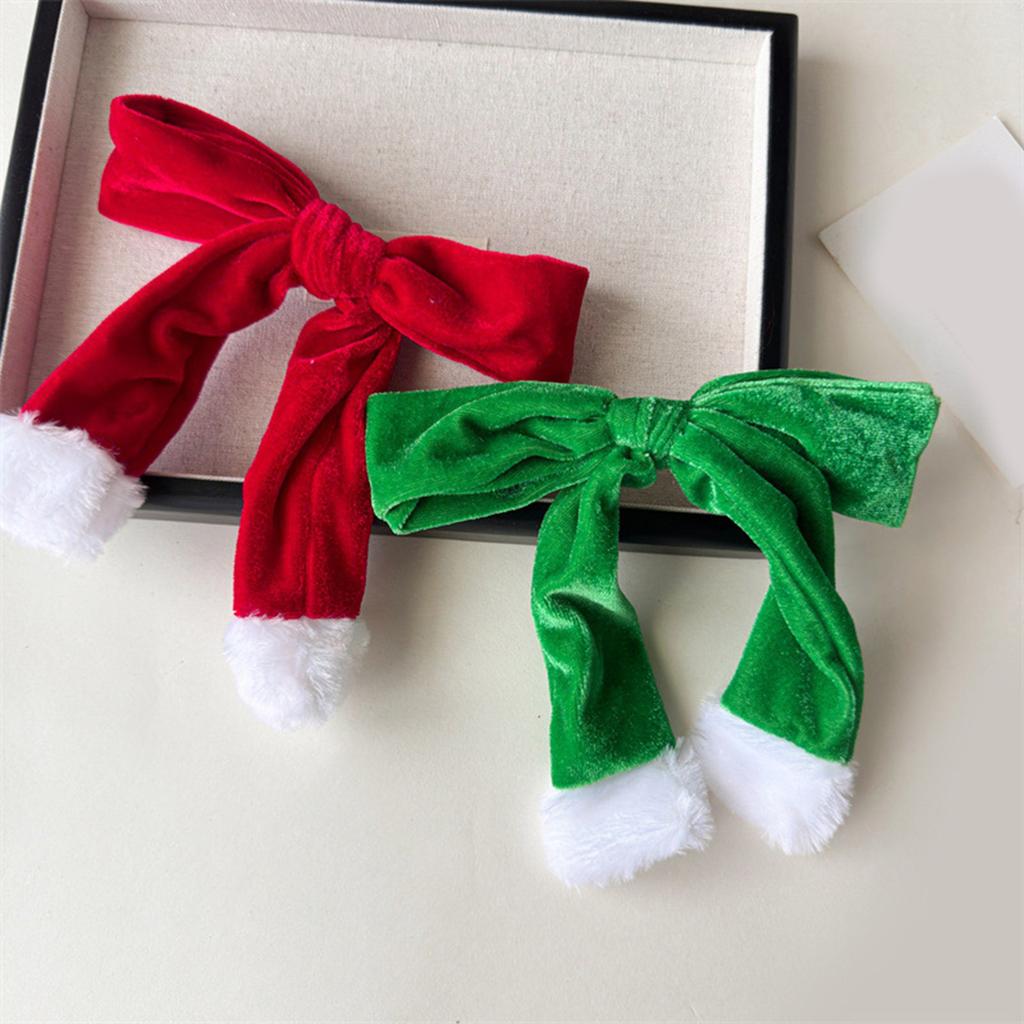 Элегантная рождественская заколка для волос Рождественская заколка Милая плоская заколка Заколка для волос Рождественская элегантная заколка для волос для пучков