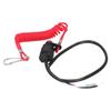Universal Boat Outboard Engine Motor Kill Stop Switch With Safety Tether Lanyard Kit