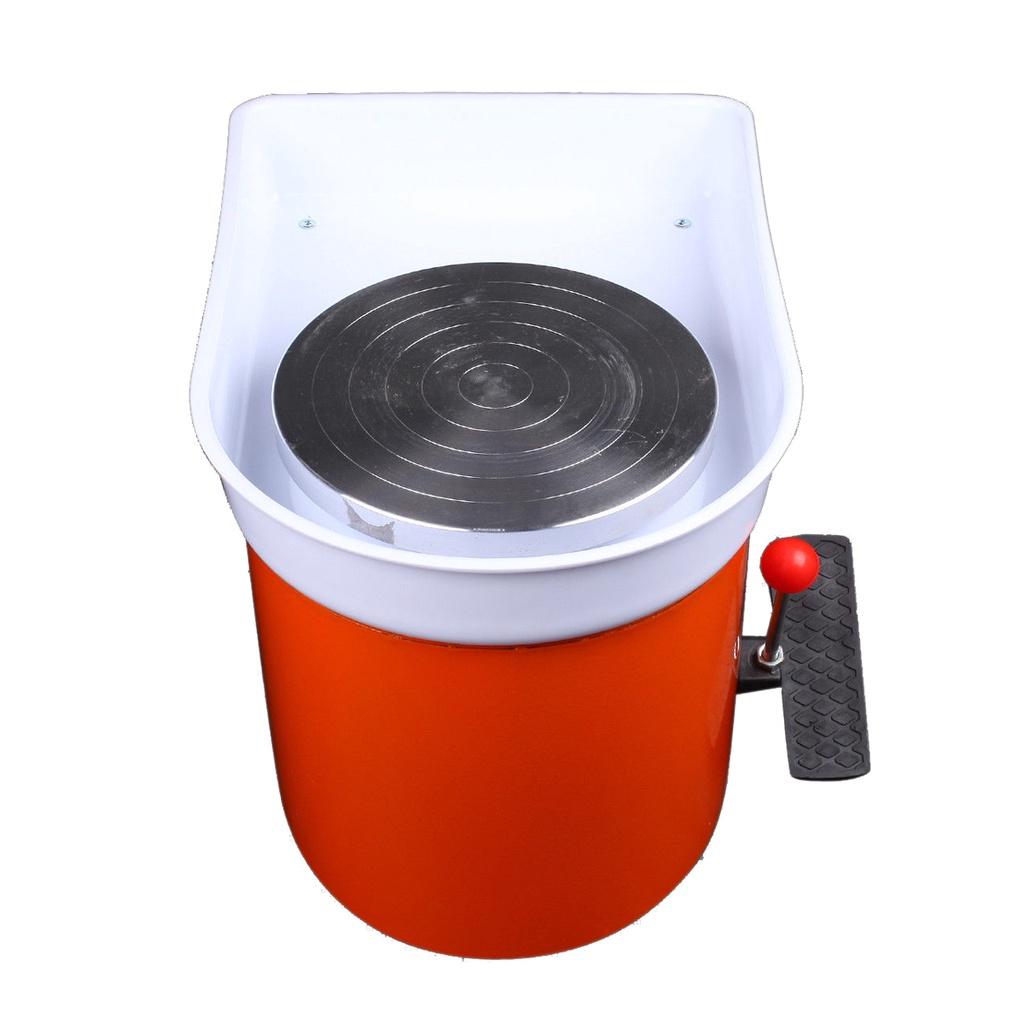 600W 220V 25cm Electric Pottery Wheel Machine Ceramic Shaping Tool with Foot Pedal Control Pottery Art Craft Ceramic Clay Mould