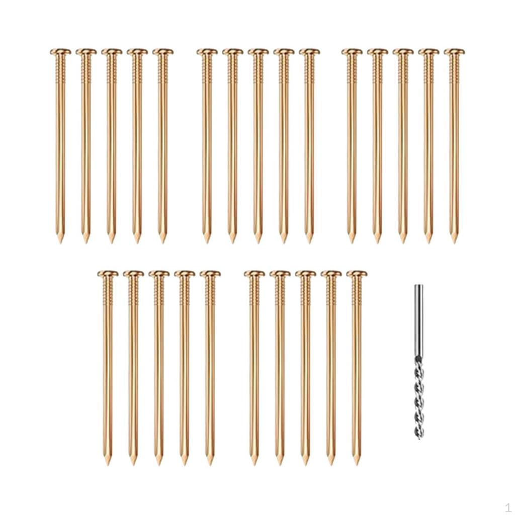 Медные гвозди для заплаток, прочные многофункциональные профессиональные шипы для сланца, уничтожители пней
