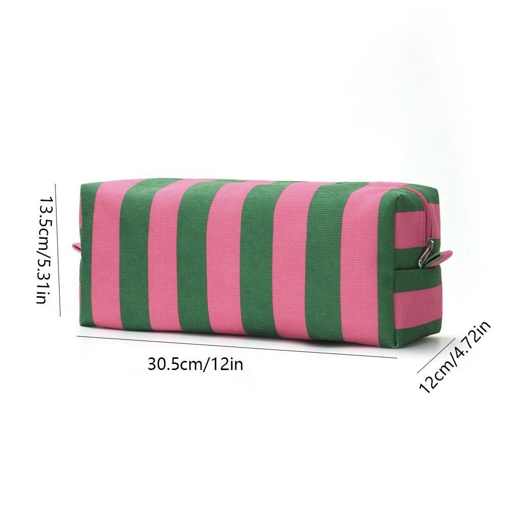 Dustproof Hair Dryer Storage Bag Stripe Cosmetic Bag Curler Storage Bag Hair Tools Storage