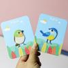 Three Loves Cartoon Animal Self-Adhesive Cloth Sticker Bird Pattern Sticker Clothes Down Jacket Pants Hole Embroidery Patch Sticker