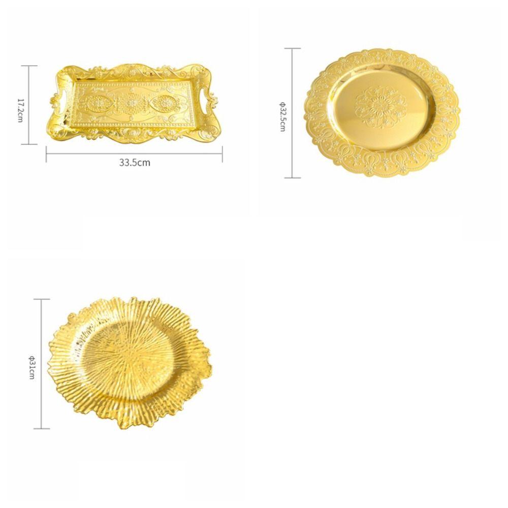 2 шт. пластиковая банкетная тарелка легкая роскошная выпечка маленькая закусочная тарелка нестандартная фруктовая тарелка вечеринка