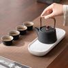Kung Fu Tea Set Household Living Room Complete Set Of Travel Equipment Simple Office Tea Making Teapot Teacup Tea Tray