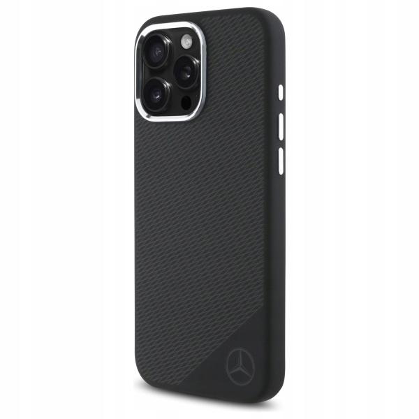 Mercedes Back Cover For Apple Iphone 16 Pro Black 1 Pc