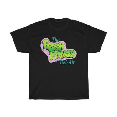 Футболка унисекс с выцветшим логотипом Fresh Prince Of Bel Air в стиле 80-х Retr0 TV