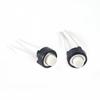 Hot Sale 50pcs Tact Switch White Black Touch Switch 6*6*4.3mm/6*6*5mm DIP Tactile Push Button Micro Switch