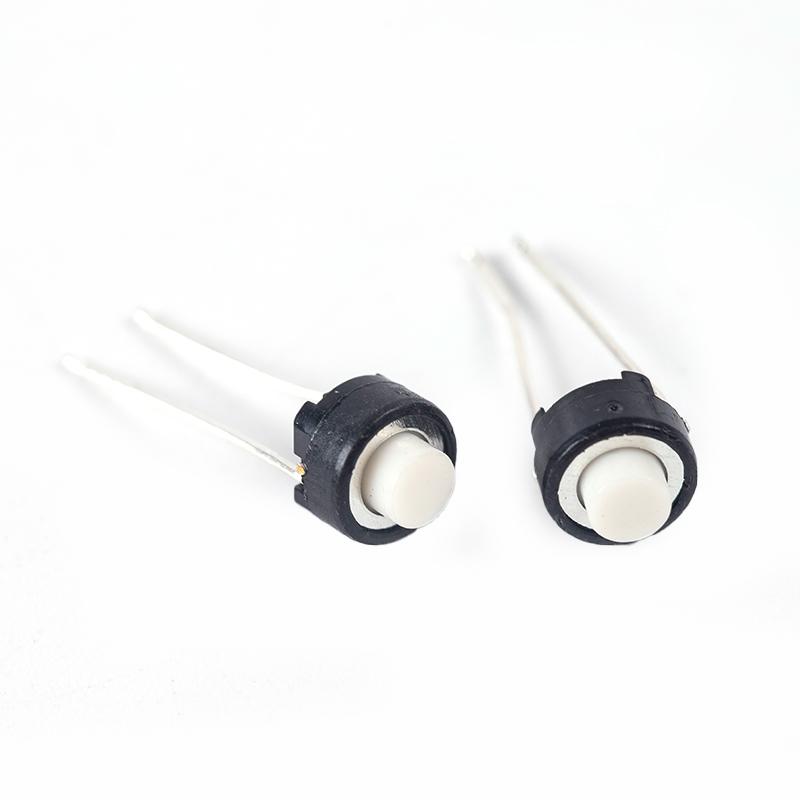 Hot Sale 50pcs Tact Switch White Black Touch Switch 6*6*4.3mm/6*6*5mm DIP Tactile Push Button Micro Switch