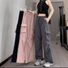 2024 Spring And Summer New Trendy Overalls American Hip-hop High Street Multi-pocket Straight Pants Loose Casual Sports Trousers