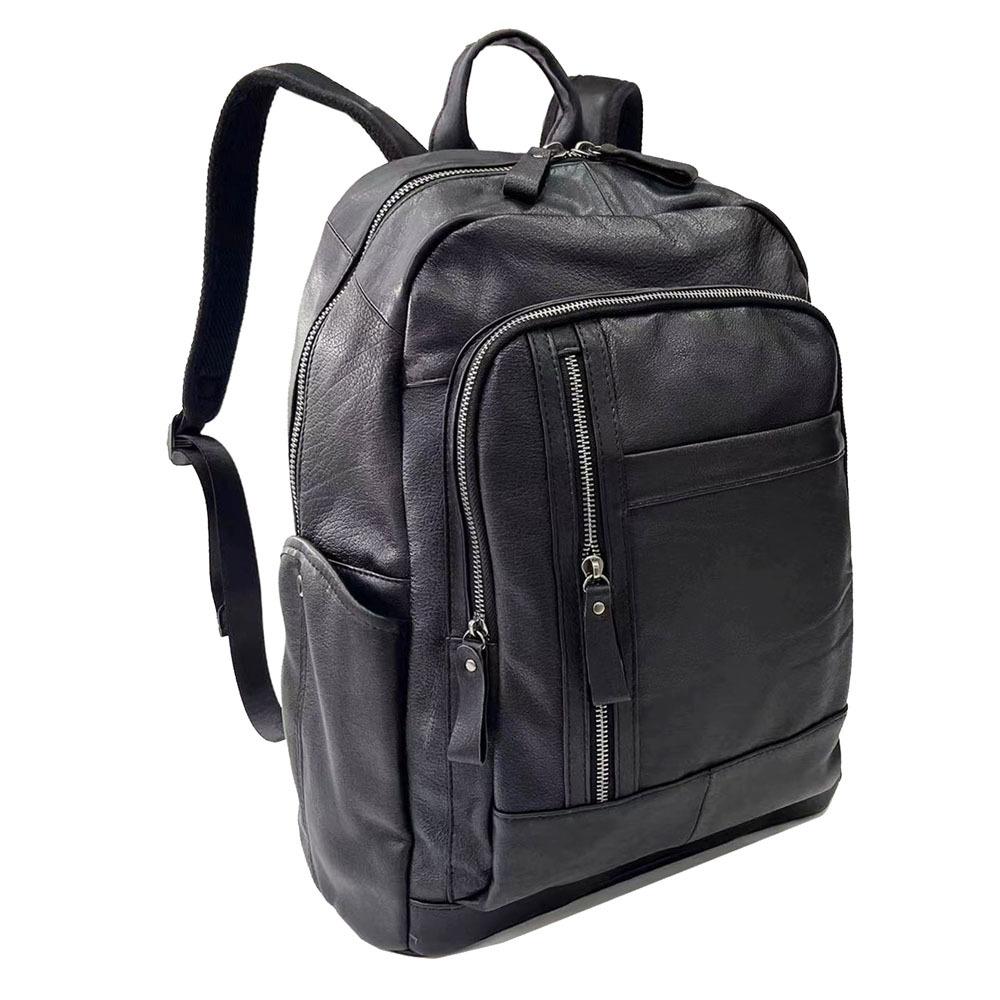 Кожаный мужской рюкзак 15 дюймов деловая сумка планшет рюкзак спортивный рюкзак из коровьей кожи