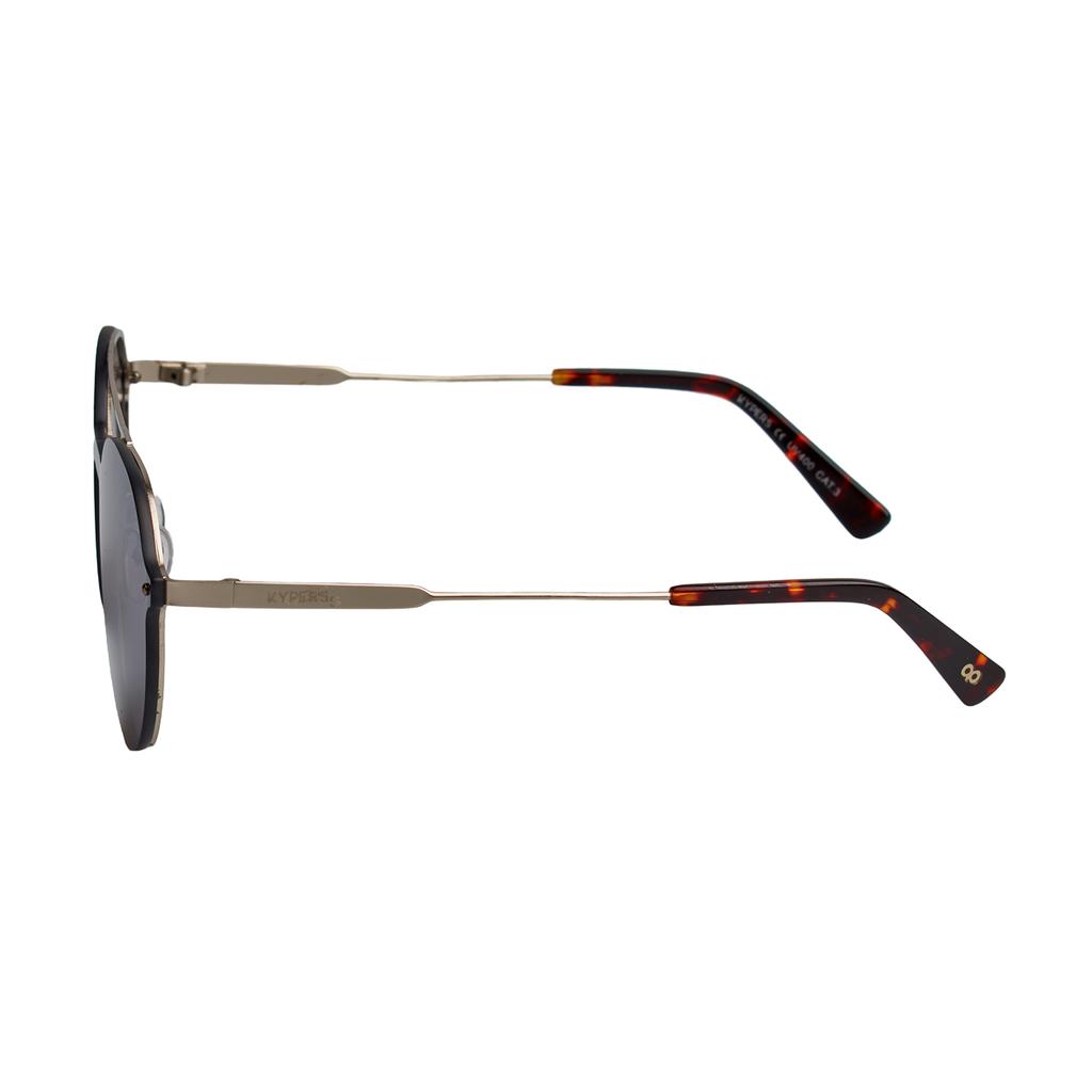 Круглые металлические солнцезащитные очки LOURENZO для мужчин и женщин