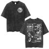 Adventure Bizarre Run Retro Steel Ball Anime Pickling Men'S And Women'S Clothing T-Shirt Comic T-Shirt Casual Short Sleeve Crew Neck