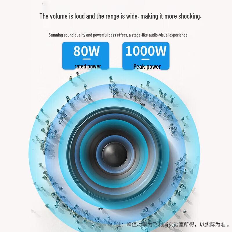 Philips SD80 Portable Bluetooth Trolley Speaker