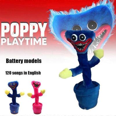 Игрушка Поющий кактус Poppy Playtime Хагги Вагги СИНИЙ синий