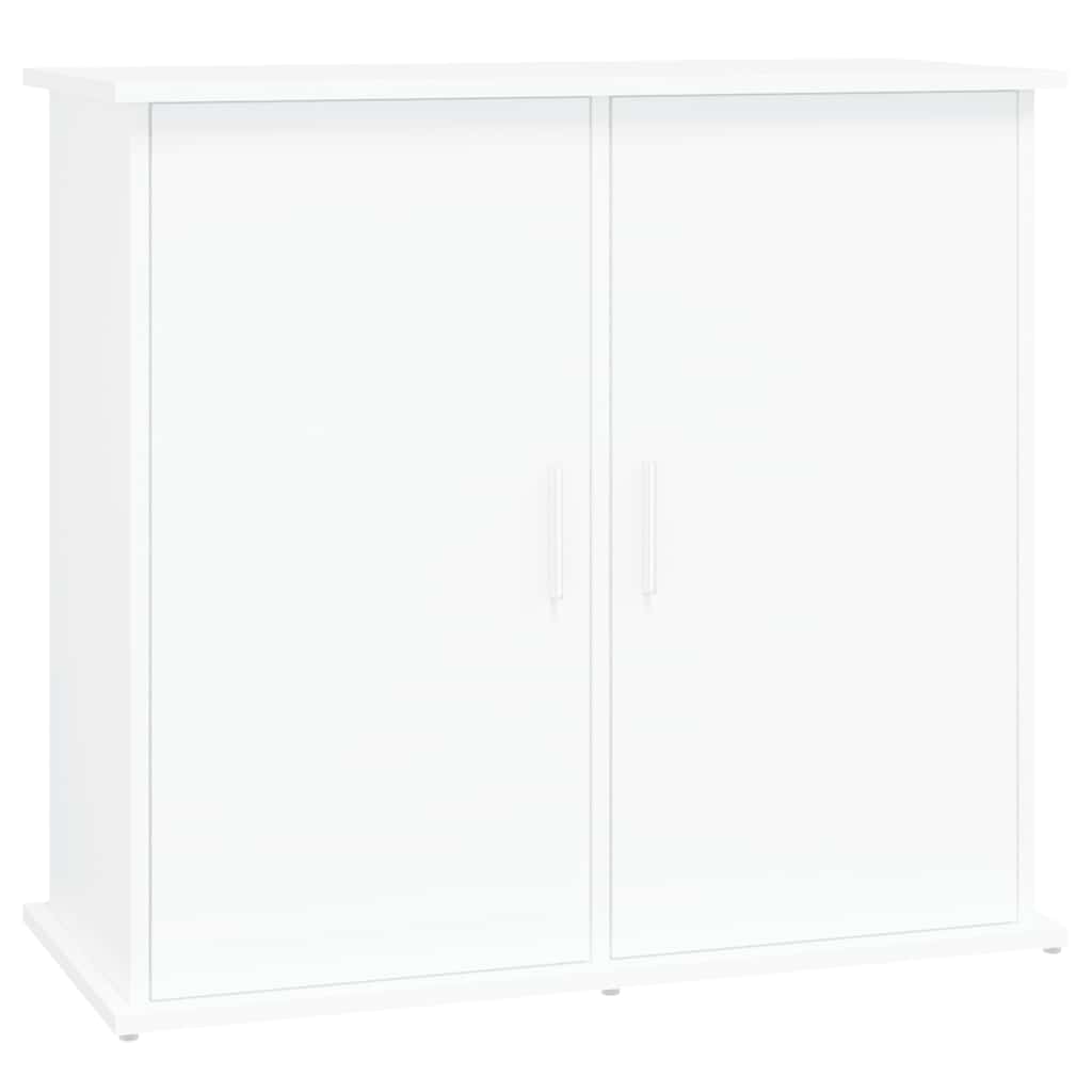 Aquarium Stand White 81 x 36 x 73 cm Engineered Wood