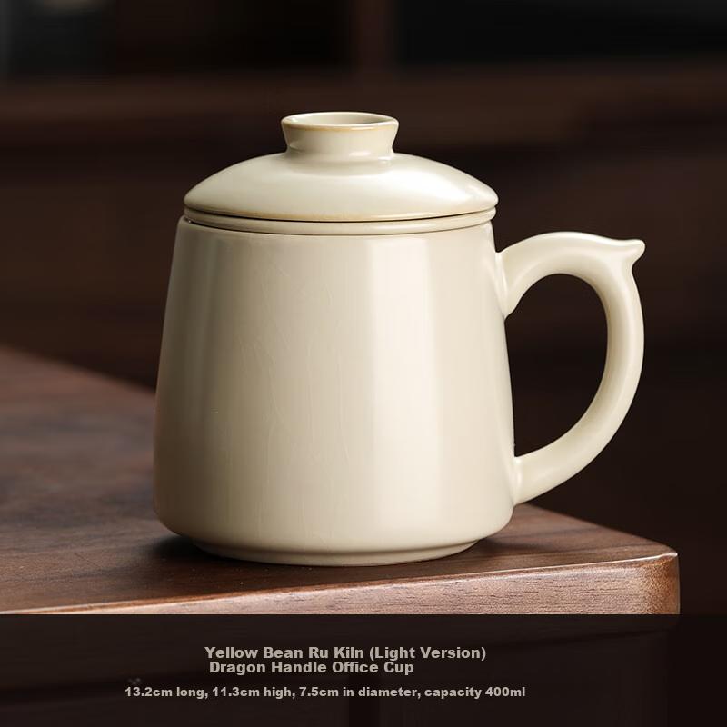 Creative Ceramic Cup, Tea Cup with Tea-Water Separation, Mug, Water Cup, Office And Home Use, Tea Brewing Cup