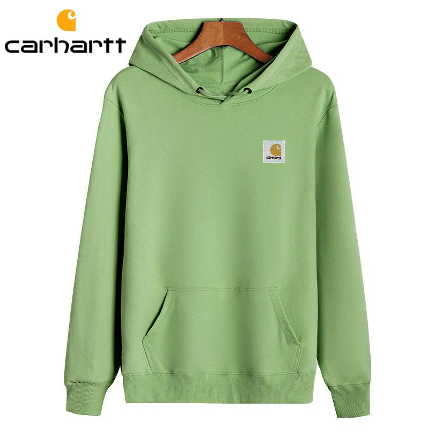carhartt 2025 New Spring and Autumn Plus-size Thin Style Cloth Sticker Logo Cotton Hooded Couple Hoodie