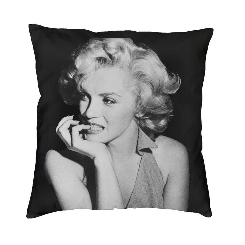 Поп-арт Золотой Уорхол Монро Мэрилин Пледы Наволочки Украшение 3D Печатный Чехол на подушку для стула Постельное белье Офисная наволочка