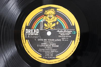 12-дюймовая пластинка SOWELL RADIX NOEL BAILEY Give Me Your Love Lovewize Riddim DATCD011 DREAD AT THE CO 1982 Великобритания Регги Ска Даб Б/у
