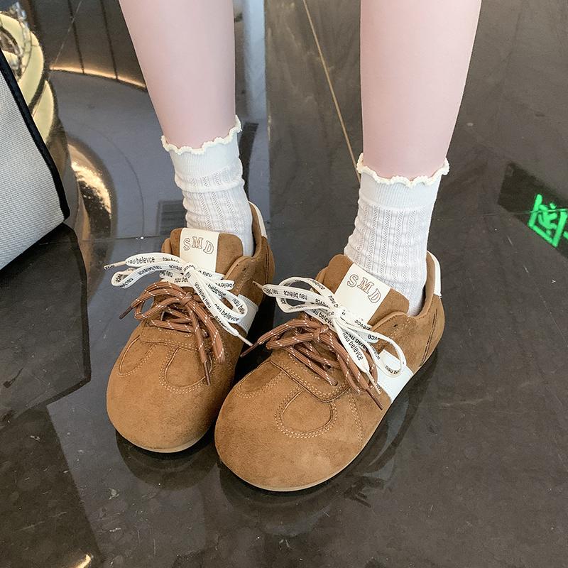 Модные кроссовки с широким носком унисекс, минималистичная парусиновая обувь с нулевым перепадом, нескользящие кроссовки на шнуровке для ходьбы, женская обувь