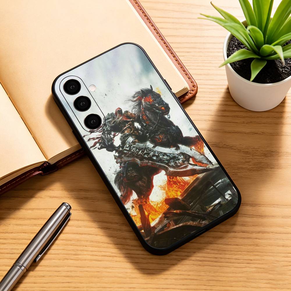 Чехол для телефона D-Darksiders для Samsung Galaxy A73,A72,A71,A70,A53,A52,A51, Мягкий силиконовый черный чехол