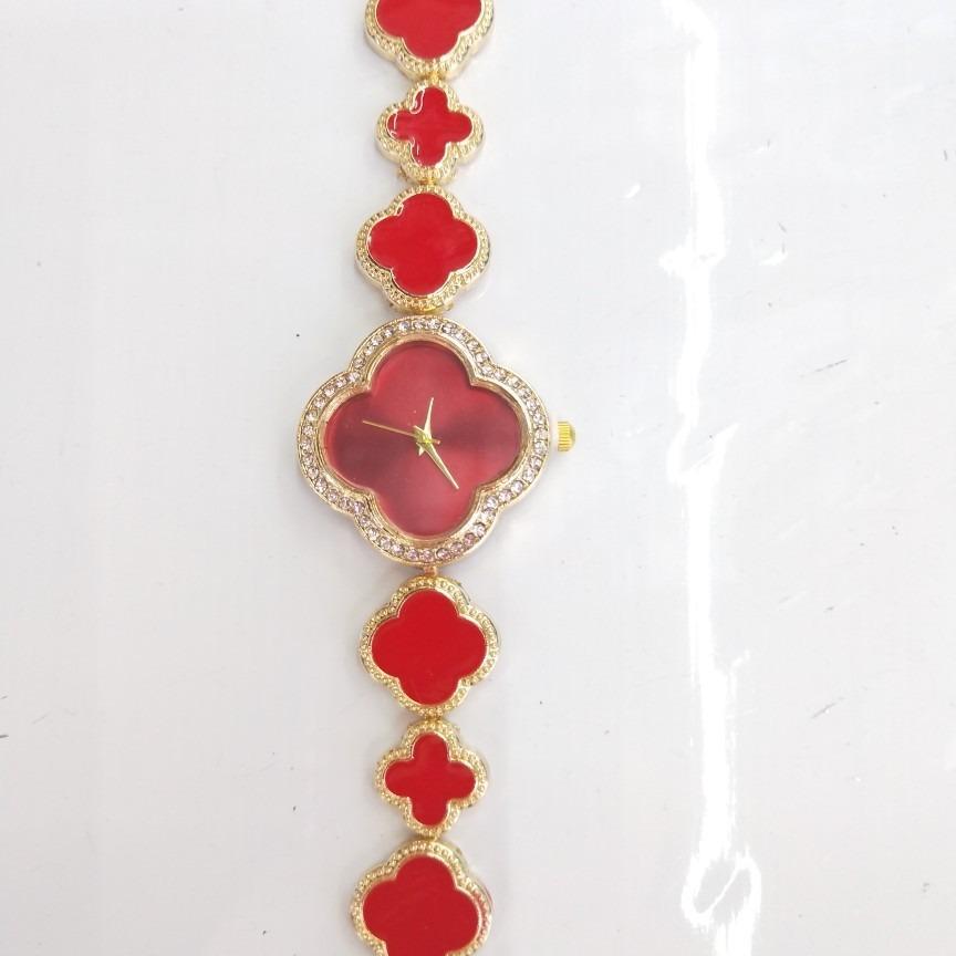 Часы Clover, модные украшения, браслет, кварцевые часы