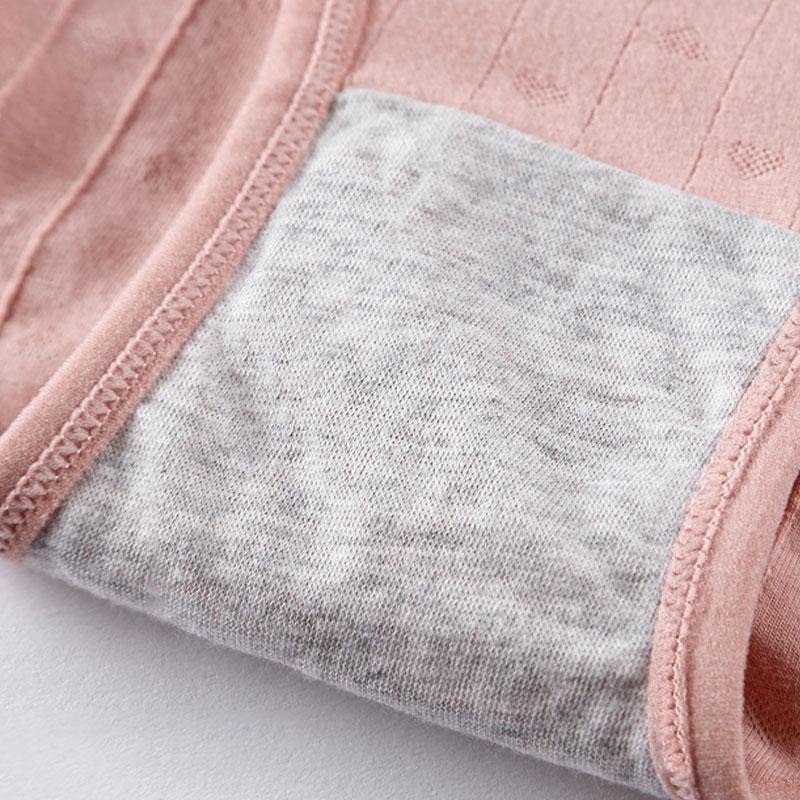 Женское нижнее белье, дышащие менструальные трусы со средней талией, хлопковые трусы, герметичные брюки