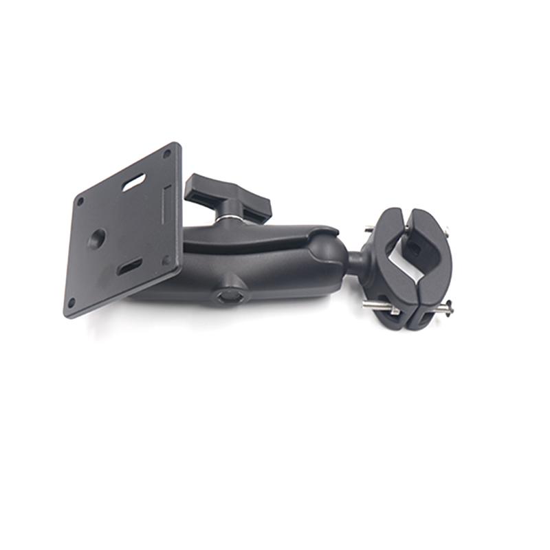 1.5'' C Sizes of Forklift GPS Tablet Ball Mount with 30mm-51mm Diameter Round or Straight Shape Pipe