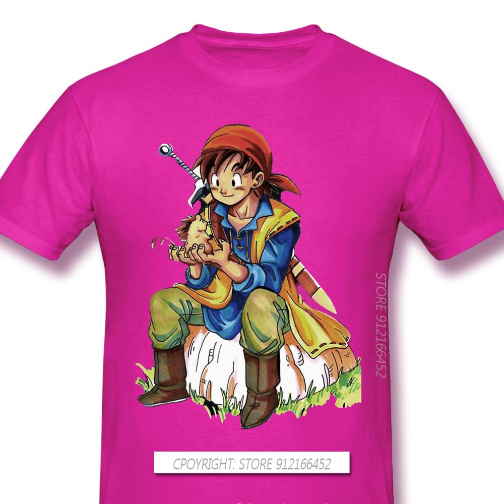 Customization Clothes Dragon Quest Funny Anime Unisexga Novelty Short Sleeve Unisexs Tshirts Cute Fashion For Unisex