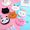 Children With Keychain Pig Key Bag Zipper Bag Plush Coin Purse Coin Bag Earphone Bag Mini Wallet