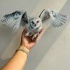 Bird Scarer Reflective Double-Sided Garden Bird Repeller Artifact Reflective Owl For Woodpecker With Sound For Garden Home Yard
