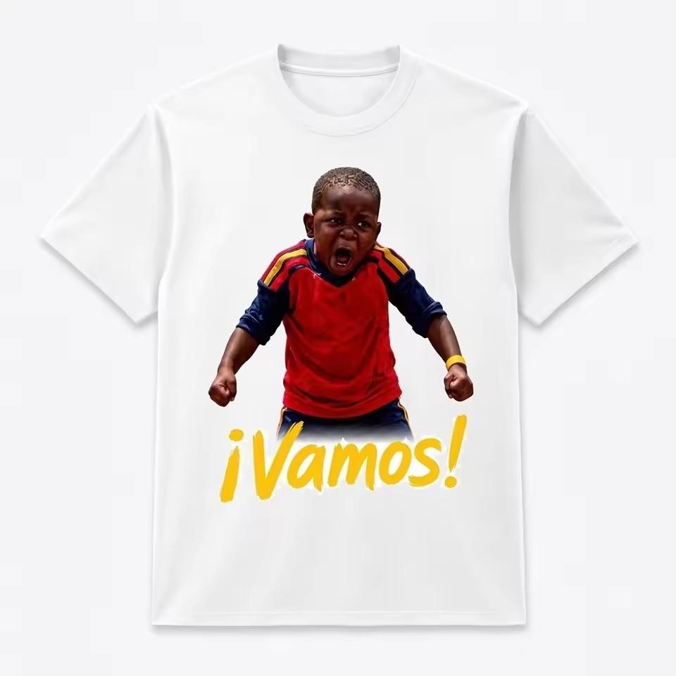 Графическая футболка Lamine Keyne Yamal Meme для фаната футбола Испании Y2k Милая Испания Ямаль 19 Футбольная графика Унисекс и Унисекс Спортивные топы