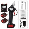 88V 800W Cordless Pruner Lithium-ion Pruning Shear Efficient Fruit Tree Bonsai Pruning Electric Tree Branches Cutter Landscaping
