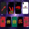 Чехол для телефона Maroc Morocco Flag для iPhone 11 12 Mini 13 Pro XS Max X 8 7 6s Plus 5 SE XR Shell