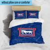 3PCS FC Ipswich Crest Bedding Set,Including 1pc Duvet Cover And 2pcs Pillowcases Perfect for Bedroom, Dormitory, Fan Christmas gift