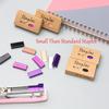 NatSumeBasics Colorful #10 Staples Colored Staple for Mini Stapler, 4000 Metallic No. 10 Staples, Smaller Than Standard Staple (Assorted)