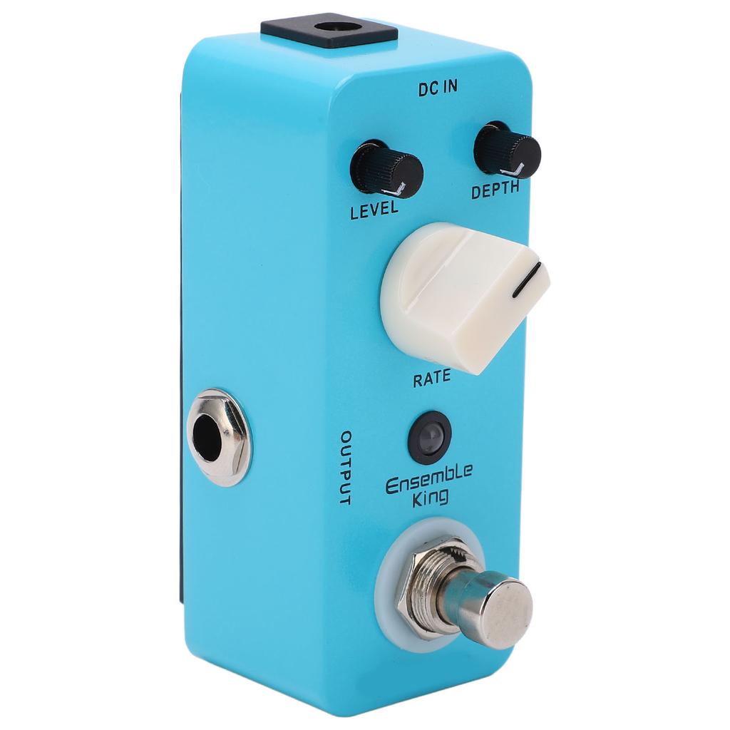Analog Chorus Pedal Metal Electric Guitar Effect Pedal with True Bypass Switch LED Indicator
