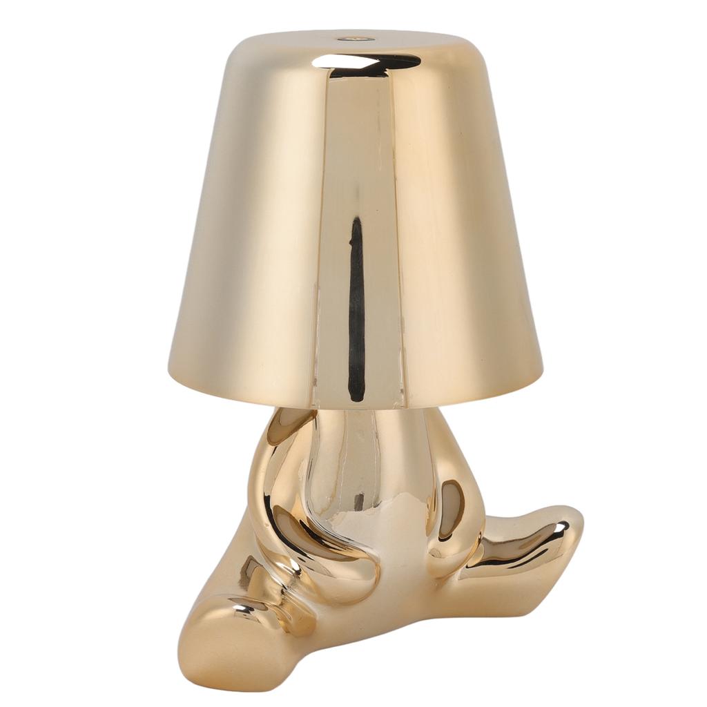 Ночник 3 цвета света, бесступенчатая регулировка яркости, сенсорное управление, USB-перезаряжаемый прикроватный светильник