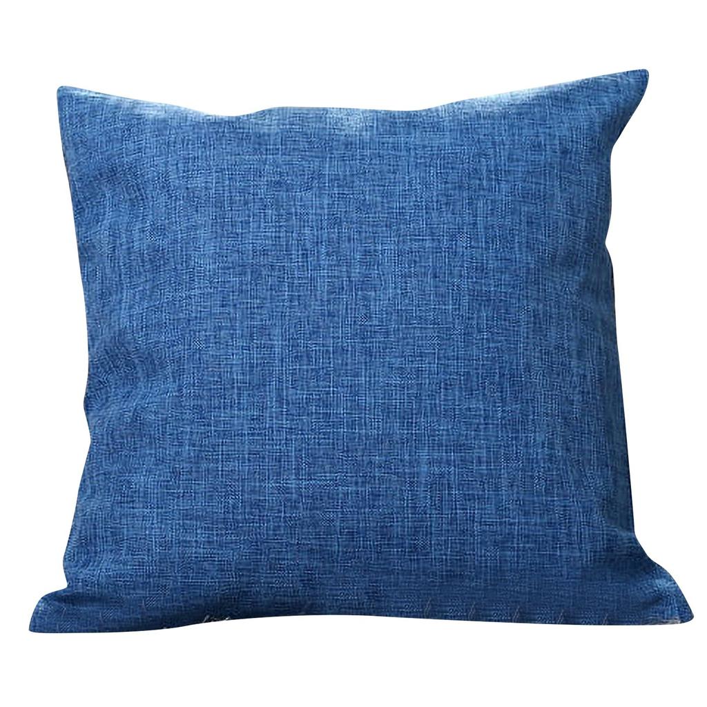 55 * 55 см Чехол для подушки Домашняя утолщенная льняная наволочка, диванная подушка, мягкая подушка для изголовья кровати