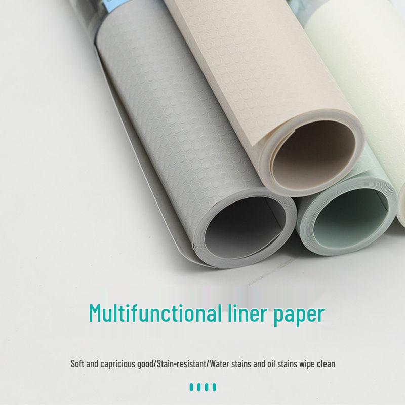 Moisture-Proof Non-Slip Liner for Cabinets and Wardrobes: Oil & Dust Resistant, Cut To Fit Any Drawer or Shelf