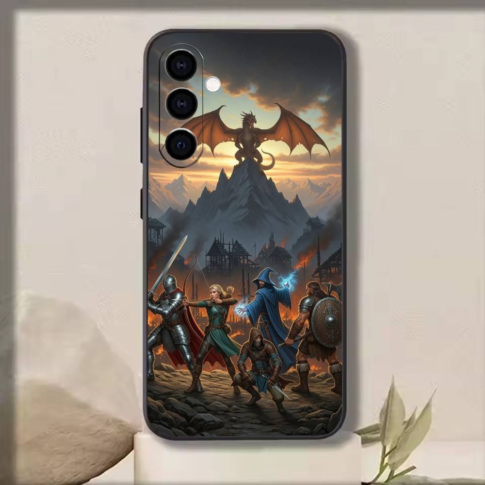 Pathfinder Kingmaker Phone Case For Samsung Galaxy A73,A72,A71,A70,A53,A52,A51,Soft Silicone Black Cover