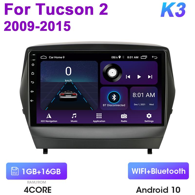 2 Din Android 12 автомобильное радио для Hyundai Tucson 2 LM IX35 2009 - 2015 мультимедийный видеоплеер GPS 4G Carplay авто стерео головное устройство