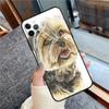 Чехол для телефона с Йоркширским терьером для iPhone 16 15 14 13 12 11 Pro Max 12 13 mini XR 15 16 Plus 16e Защитный корпус