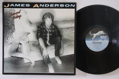 Виниловая пластинка JAMES ANDERSON - Strangest Feeling FZ38130 KAT FAMILY 1982 США Рок Б/у
