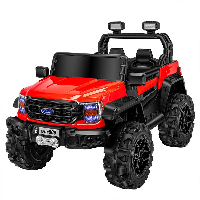 Электрический внедорожный игрушечный автомобиль для катания для детей и взрослых - Полный привод, Дистанционное управление