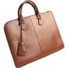 Деловая сумка Dom Teporna Italy, Тонкий чехол для ПК, Портфель, Тонкий и легкий, Изготовлен из итальянской кожи, Тонкий, Мужской, Натуральная кожа, Коричневый