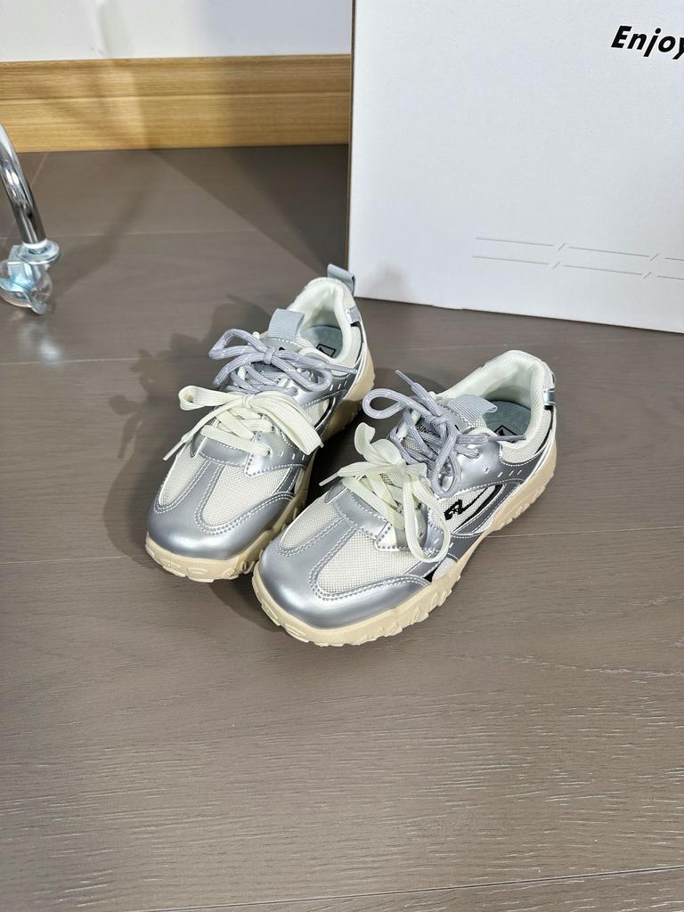 Кожаные папины кроссовки женские с внутренней высотой, классические, с двойным ремешком, спортивные, для отдыха, дышащая сетка, обувь для тренировок добродетели